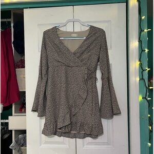 Altar'd State Leopard Print Mini Dress
